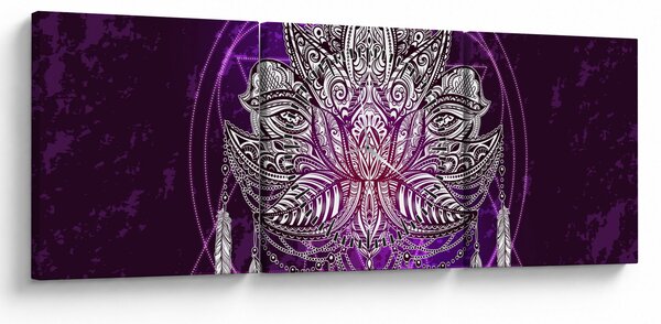 Slika - Lotus (sa satom) (90x30 cm)