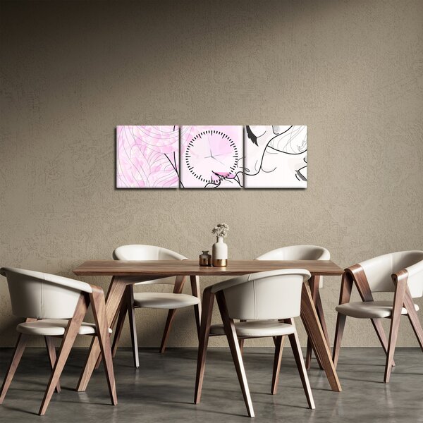Slika - Poljub (sa satom) (90x30 cm)