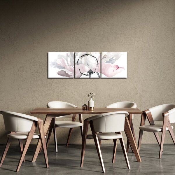 Slika - Cvet vrtnice (sa satom) (90x30 cm)