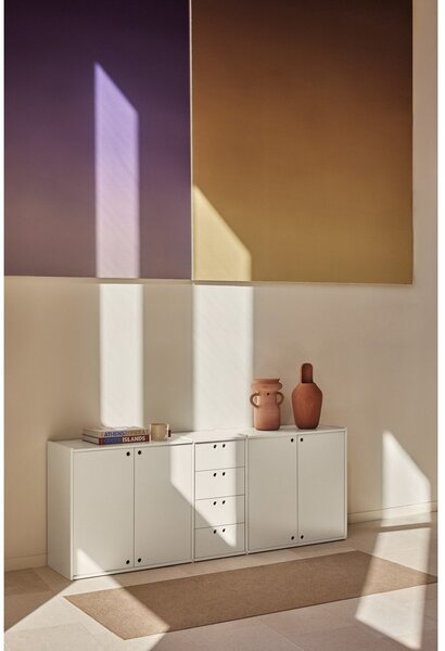 Krem komoda 197x80x40 cm Wally – Teulat