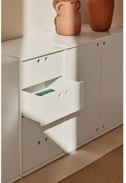Krem komoda 197x80x40 cm Wally – Teulat