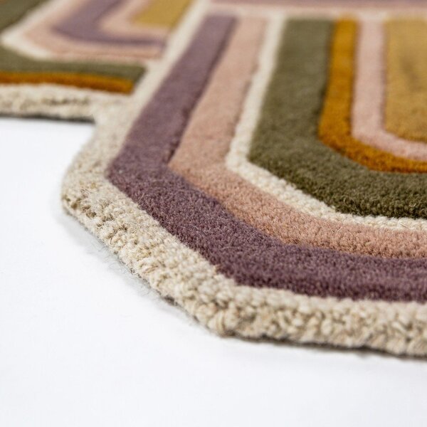 Ručno rađen vunen tepih 140x200 cm Lattice Shaped – Flair Rugs
