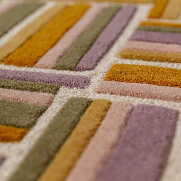 Ručno rađen vunen tepih 140x200 cm Lattice Shaped – Flair Rugs