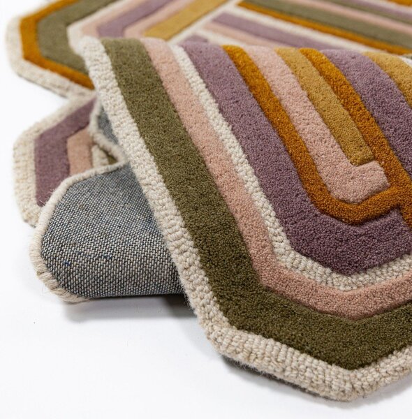 Ručno rađen vunen tepih 140x200 cm Lattice Shaped – Flair Rugs