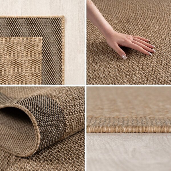 Smeđa unutarnja i vanjska staza 80x250 cm Timber 1402 – Ayyildiz Carpets