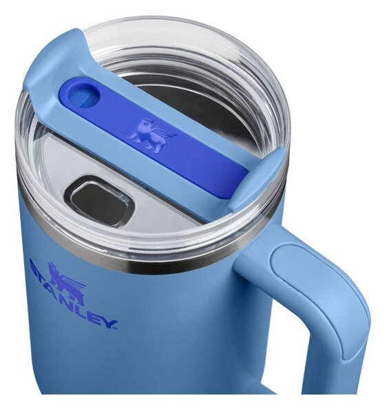 Plava termosica od nehrđajućeg čelika sa slamkom 1,18 l Quencher H2.O FlowState™ Tumbler Blue Sky – Stanley