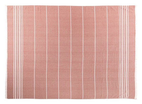 Pamučna deka boja terakote 150x200 cm Solene – Tiseco Home Studio