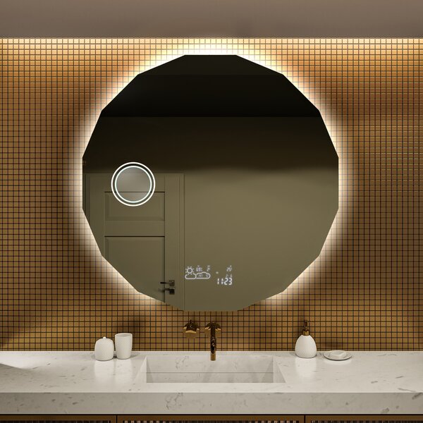 Ogledalo Za Kupaonicu S Pozadinskom LED Rasvjetom L113