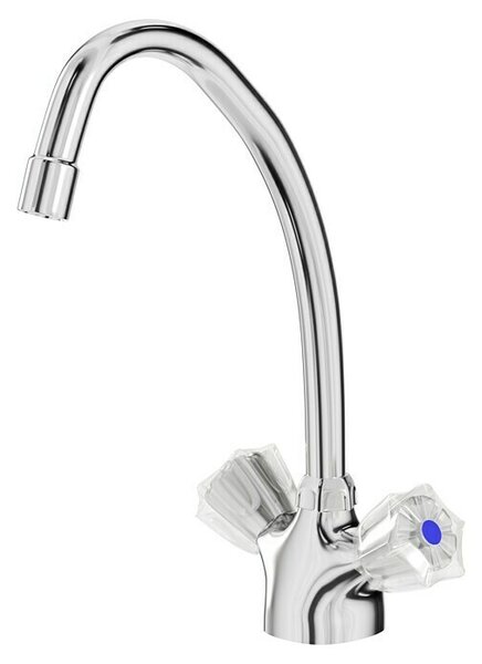 Mixomat Brillant Slavina za umivaonik (Krom, Okretni izljev)