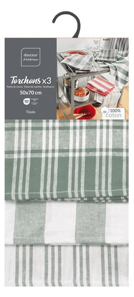 Pamučna kuhinjska krpa 3 kom 50x70 cm Bayado – douceur d'intérieur