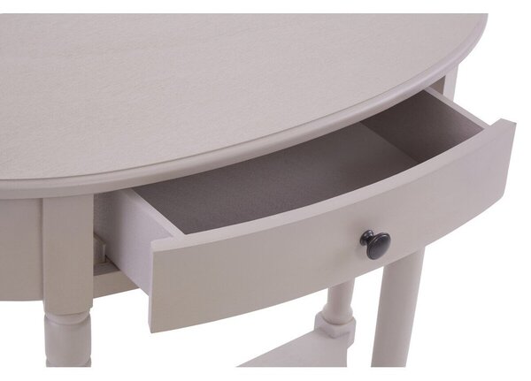 Sivi pomoćni stol od masivnog bora 33x81 cm Heritage – Premier Housewares