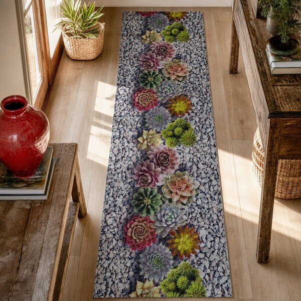 Tepih staza Universal Sprinty Cactus, 52 x 200 cm