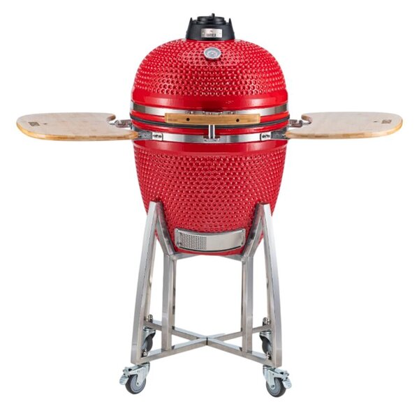 Roštilj na ugljen Barbeca Kamado 21" crveni