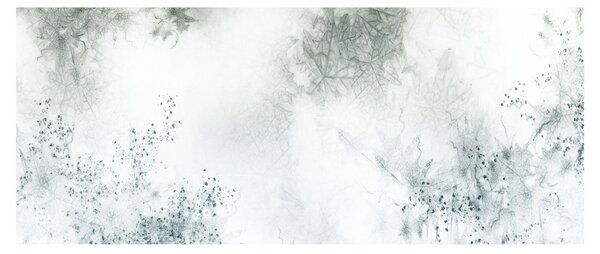 Slika apstrakcije lista (120x50 cm)
