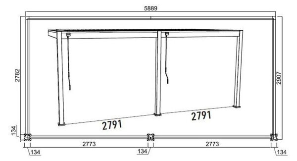 Bioklimatska pergola Intro Plus – Rojaplast