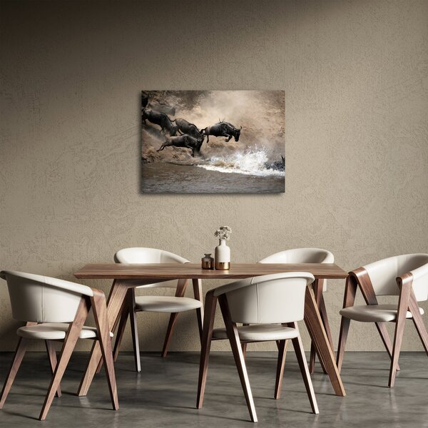 Slika - Krdo gnuova (70x50 cm)