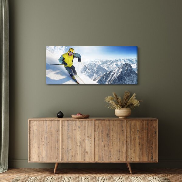 Slika - Skijaš (120x50 cm)