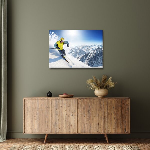 Slika - Skijaš (70x50 cm)