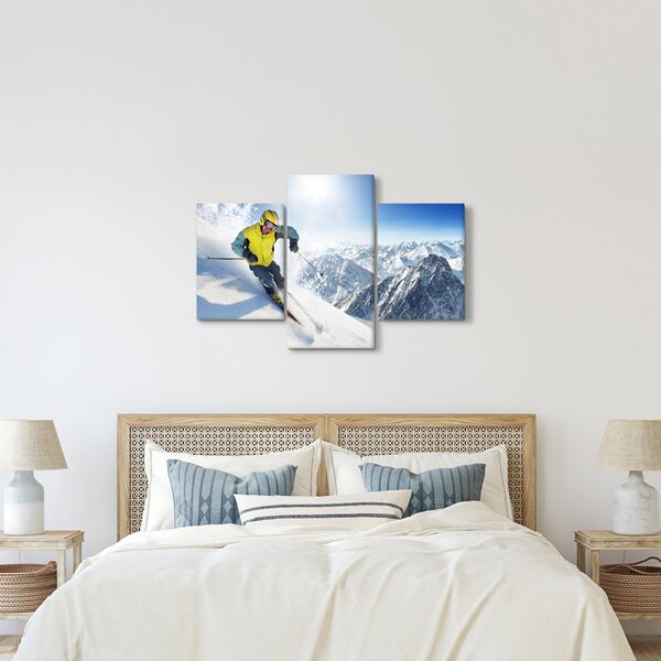 Slika - Skijaš (90x60 cm)