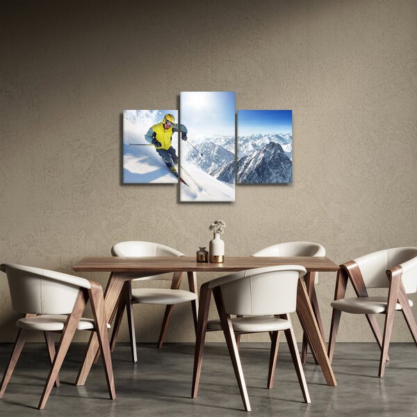 Slika - Skijaš (90x60 cm)