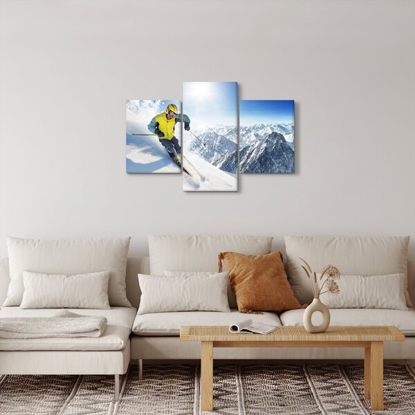 Slika - Skijaš (90x60 cm)