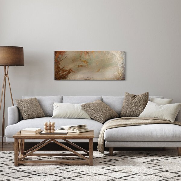 Slika - teksturirana apstrakcija (120x50 cm)
