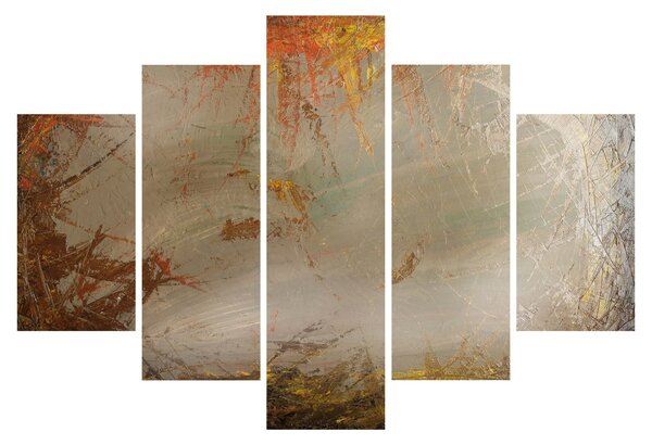 Slika - teksturirana apstrakcija (150x105 cm)