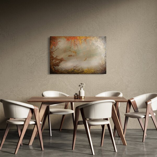 Slika - teksturirana apstrakcija (90x60 cm)