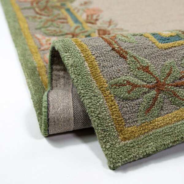 Ručno rađena vunena staza 80x300 cm Verona Floral – Flair Rugs