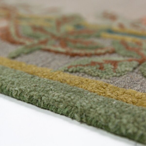 Ručno rađena vunena staza 80x300 cm Verona Floral – Flair Rugs