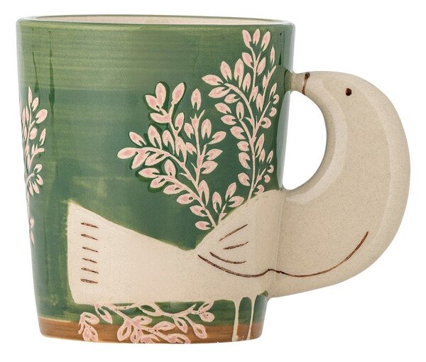 Zelena keramička šalica za cappuccino 260 ml Hezha – Bloomingville