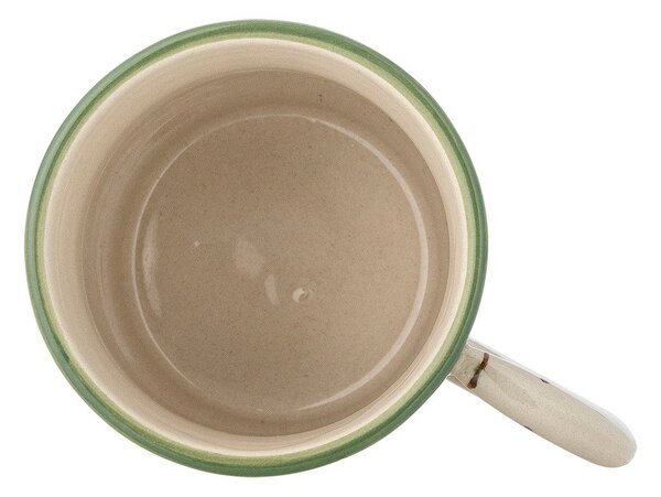 Zelena keramička šalica za cappuccino 260 ml Hezha – Bloomingville