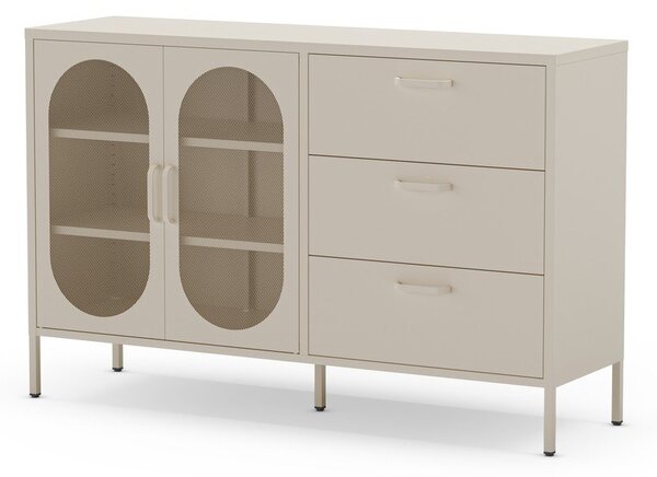 Krem komoda 140x90 cm Diora – Marckeric