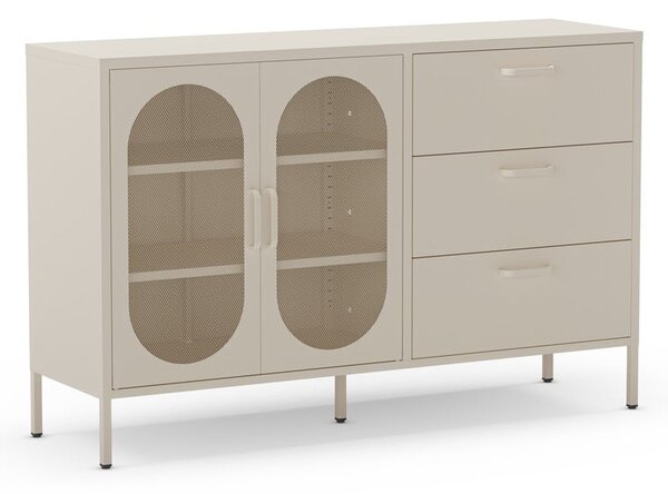 Krem komoda 140x90 cm Diora – Marckeric
