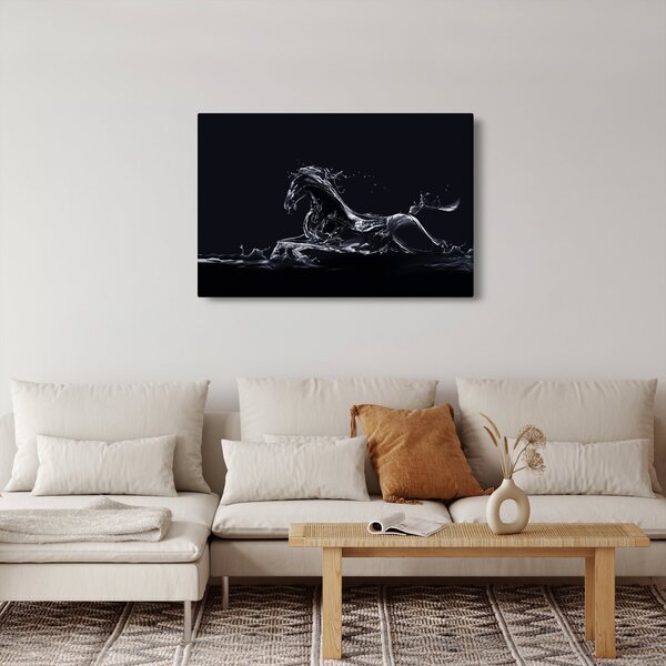 Slika - Konj i voda (90x60 cm)