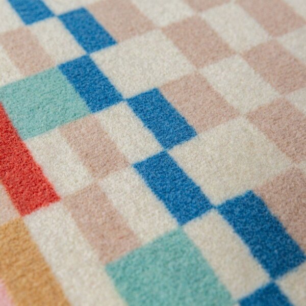 Tepih od mješavine vune 180x230 cm Checkered Border – Flair Rugs