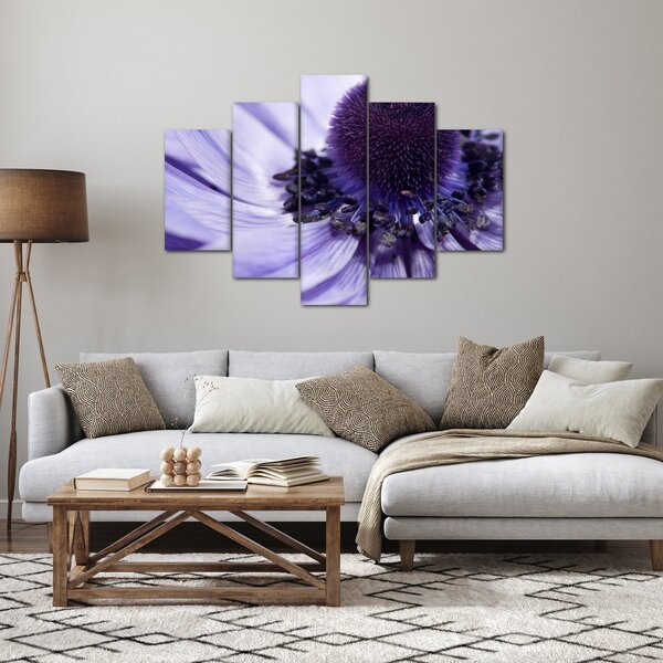 Slika - Ljubičasti cvijet (150x105 cm)