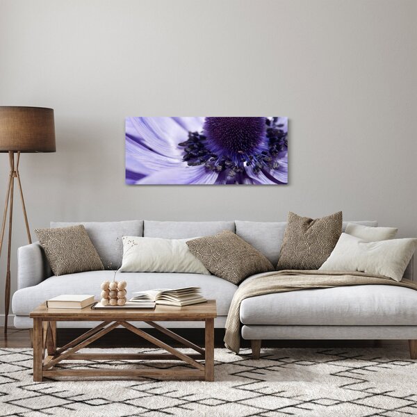 Slika - Ljubičasti cvijet (120x50 cm)