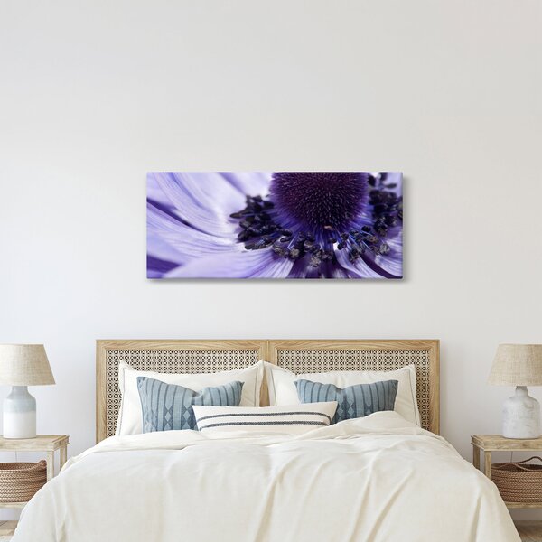 Slika - Ljubičasti cvijet (120x50 cm)