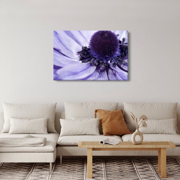 Slika - Ljubičasti cvijet (90x60 cm)