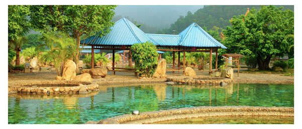 Slika - Shanghai hotel park (120x50 cm)