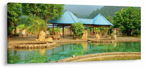 Slika - Shanghai hotel park (120x50 cm)