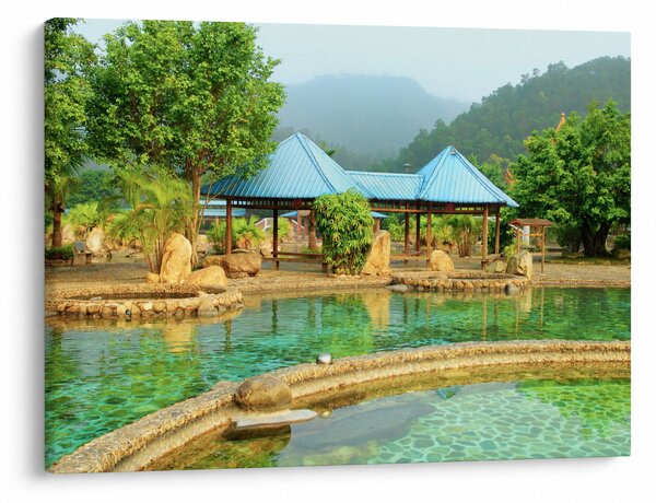 Slika - Shanghai hotel park (70x50 cm)
