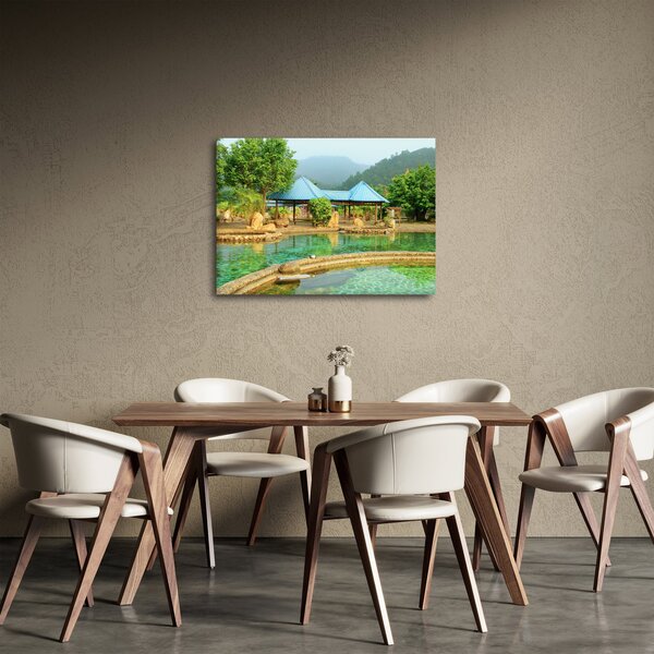 Slika - Shanghai hotel park (70x50 cm)