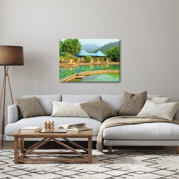 Slika - Shanghai hotel park (70x50 cm)