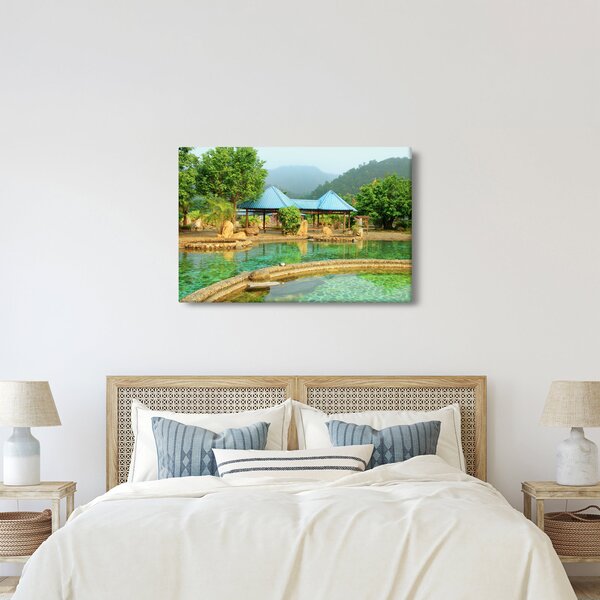 Slika - Shanghai hotel park (90x60 cm)