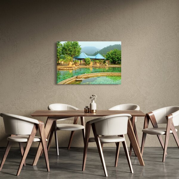 Slika - Shanghai hotel park (90x60 cm)
