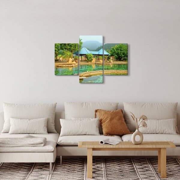 Slika - Shanghai hotel park (90x60 cm)