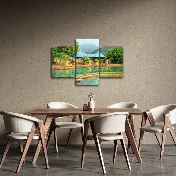 Slika - Shanghai hotel park (90x60 cm)