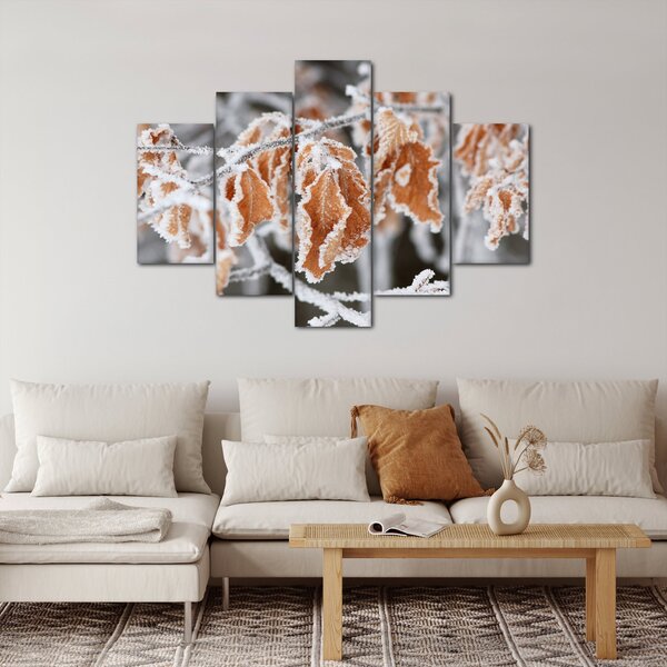 Slika - Smrznuto lišće (150x105 cm)